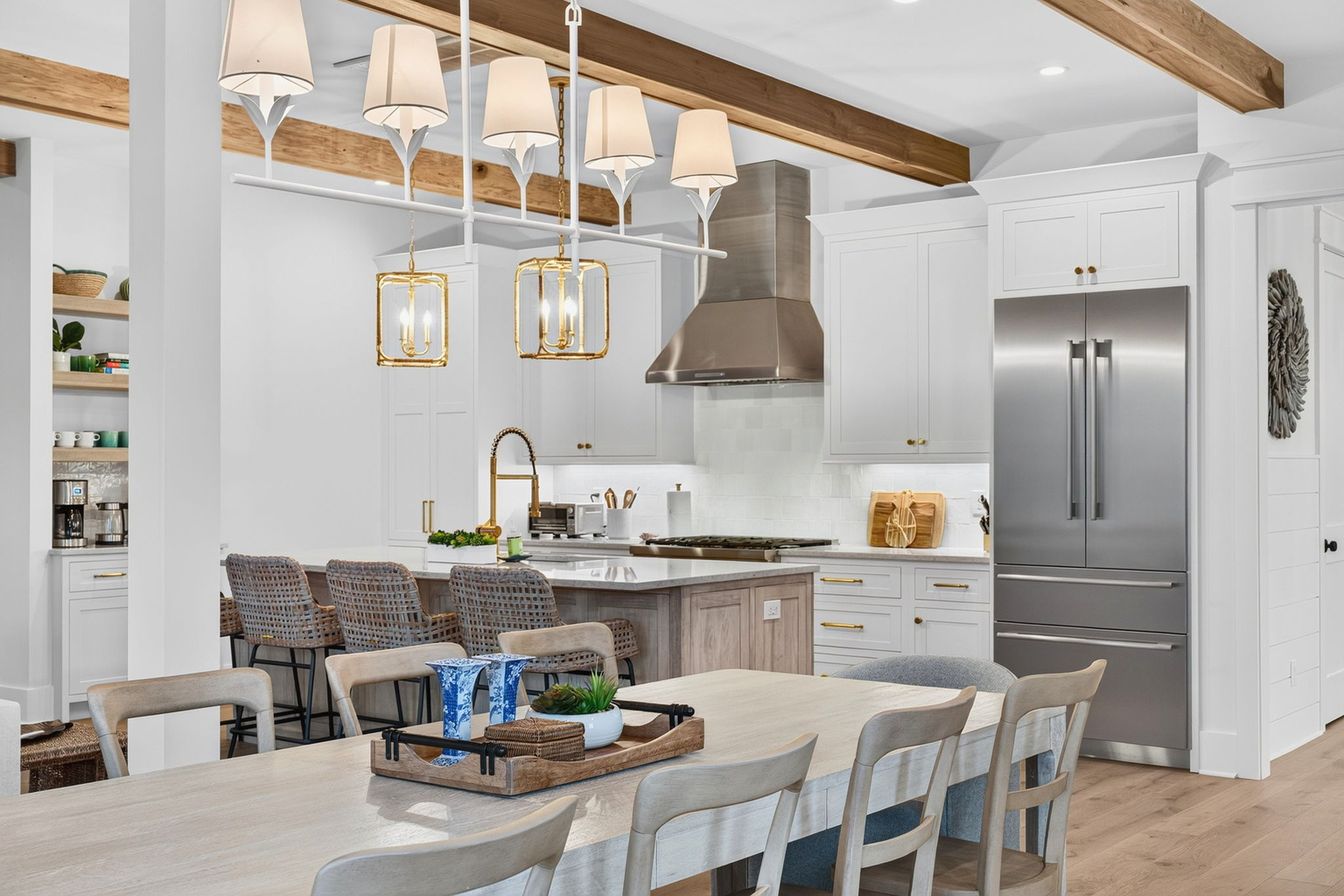 Kitchen at Tahanan Palms Isle of Palms vacation rental